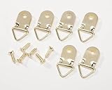 Triangular Hangers - Choose 1/4, 7/8, 1 - More Stability Than D-Ring Hangers by Darice