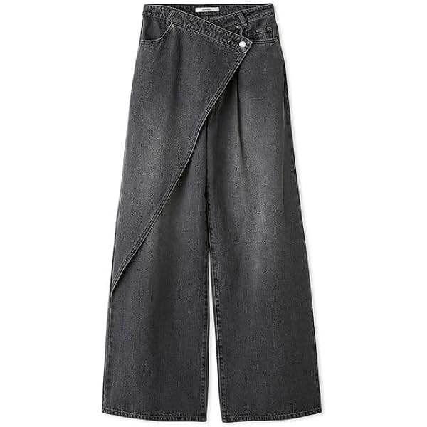 SNIDEL スナイデル サイドボタンデニムスカショ 　SWFP244261 SNIDEL ＼SALE60%OFF／即日発送/SNIDEL スナイデル サイドボタン