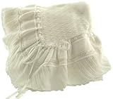 Feltman Brothers White Knit Shawl Baptism Christening Blanket Feltman Brothers (White) by Feltman Br