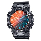 Casio G-Shock GA110TLS-8A | 大きな透明グレーウォッチ | 200M WR | 耐衝撃&磁気耐性 | LEDライト | ワールドタイム | 1/1000秒 ストップウォッチ
