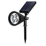 LEDガーデンソーラーライト 屋外 センサー 自動点灯 外灯 省エネ ソーラー 防水 壁掛け / 玄関 / 庭先 / 車道 / 防犯照明 電気代ゼロ (SL-50)