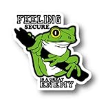 コトワザステッカー《油断大敵/FEELING_SECURE_IS_A_GREAT_ENEMY》...