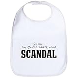 CafePress Scandal Shhh... I'm Binge Watching Scandal Bib TV Movie - Standard by CafePress