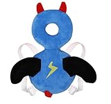 Kanemt 赤ちゃんのごっつん防止やわらかリュック 頭を保護できる キッズ　乳幼児用 可愛いリュック セーフティー 天使の羽 怪獣