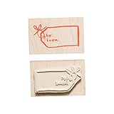 Yellow Owl Workshop アメリカ発キュートなスタンプ <MAKE-IT-MINE  Rubber Stamp GIFT TAG TO/FROM/ ギフトタグ> YO-LS110