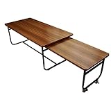 BBファニシング 伸縮テーブル兼テレビ台 MUSH 幅105~169×奥行48×高さ39cm MUET-105 MUET-105