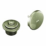 Moen T90331BN Tub and Shower Drain Cover, Brushed Nickel [並行輸入品]