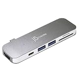 j5 create JCD386 USB Type-C 7-in-1 UltraDrive Mini Dock Power Delivery対応