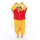 サザック フリース 着ぐるみ プーさん 子供用 110cm RBJ-040F