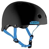 【アイデス（株）】 D-Bike キッズヘルメットS 4歳～8歳くらい （53～56cm）ブラック　 【SG安全規格合格】子供用ヘルメット 自転車用キッズヘルメット　女の子用　男の子用