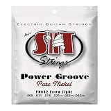 SIT STRINGS PN942 EXTRA LIGHT POWER GROOVE エレキギター弦×3セット