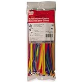 Gardner Bender 46-ACL Colored Nylon Cable Tie Assortment, 8 in., Blue, Green, Pink, Red & Yellow [並行