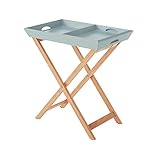 [ベルメゾン] 取り外してトレイにもなる２ＷＡＹテーブル ライトグレー×ナチュラル