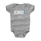 500レベルのIchiro Seattle野球赤ちゃん服&クリーパーOnesie ( 3 – 6 , 6 – 12 , 12 – 18、18 – 24か月 – Ichiro Suzuki ichiro