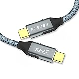 磁気USB Cアダプタ【2個セット】、直角タイプ、24ピンC型コネクタ、PD 100W、急速充電、8K 40Gb/sデータ転送、ビデオ出力、MacBookやUSB Cデバイスに対応、小型・シルバー色