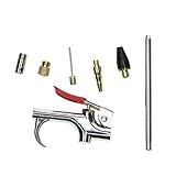 Fenteer エアブローガンキット（7点セット）　エアダスター　エアコンプレッサー　チップ　1/4インチ　ノズル　お買い得