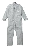 703 ディッキーズ　( Dickies ) のつなぎ服・ストライプ柄・作業着ツナギ・ユニフォーム　　シルバーグレー　　3L