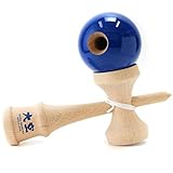 ラングスジャパン(RANGS) 日本けん玉協会認定 競技用けん玉 大空 青色【日本製・予備糸付き】