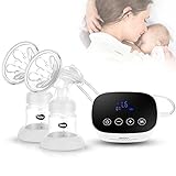 Enjoygojp 電動搾乳器 さく乳器 母乳アシスト 搾乳機 LCD液晶表示 USB充電 両側/片側タイプ 効率的 母乳育児 マッサージ機能付き 衛生的 改良版 哺乳びん付き 超静かデザイン