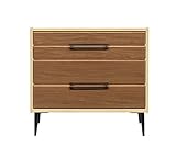 大川家具 doi ローキャビネットチェストタイプ 80cm幅 ブラウン色 244972