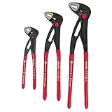 Wiha 32669 Push Button Adjustable Water Pump Pliers Set, 3 Piece [並行輸入品]