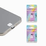 【2025新版】キョドド屋 Type-C キャップ ピカピカコネクタカバー 2枚入り スマホケース用 保護キャップ 充電口防塵カバー 対応iPhone 15/16 Plus Pro Maxと他Type-Cジャック型 ブラック