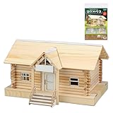 アーテック(Artec) 画材 美術 木工 工作 クラフト ウッドモデルシリーズ ログハウス 58421