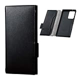 エレコム Galaxy Note20 Ultra 5G ケース ソフトレザー 磁石付 ブラック PM-G206PLFY2BK
