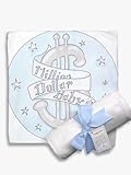 Light of Mine Designs Million $ Baby Blue Receiving/Swaddling Blanket [並行輸入品]