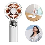 【手持ち/卓上/首掛け】Beautytrees 扇風機 ハンディファン 手持ち扇風機 携帯扇風機 充電式USB 小型 静音 6段階風量調節 