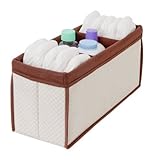 Delta Children 2 Count Nursery Organizer Bin Set Beige (Discontinued by Manufacturer) [並行輸入品]