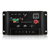 SODIAL(R)レギュレータ　コントローラ　ソーラーパネル充電コントローラー　30A 12 / 24V