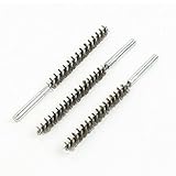 uxcell　チューブブラシ　注ぎ口洗い　　16cm長さ　12mm直径　ステンレス　スチール　クリーン　3本いり