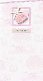 Birth Of A Baby Girl Luxurious Handmade Card by Lello