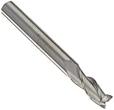 Yonico 31314-SC CNC Router Bit Up Cut Solid Carbide with 1/4 Shank, 1/4 x 3/4 x 1/4 x 2-1/2 by Yonic