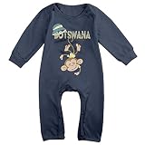 【Dera Princess】 ベビー 男の子 女の子 オーバーオール 長袖 0-24M かわいい小さい猿 つなぎ