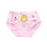 4つの素敵な少女の下着のコットンブリーフパンティーのセット、NO.003