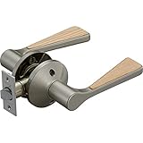 マツ六 レバー錠 エクレ 兼用取替バリアフリーレバー錠 空錠 EL5060-1MH-NSNC Nシルバー+Nクリア ハイブリッドレバー