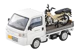 トミーテック (TOMYTEC) トミカリミテッドヴィンテージ ネオ LV-N330a ホンダ アクティ トラック バイク店仕様 白 ホンダ CT125・ハンターカブ 付 完成品