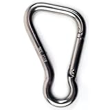 Stanley National Hardware 3166BC 3/4" x 4-3/4"- 15/16" Opening Interlocking Spring Snap in Stainless