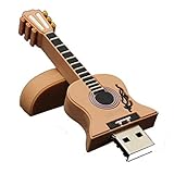 Bolayu 4GB U Disk Thumb Guitar USB 2.0 Metal Flash Memory Stick Storage Khaki [並行輸入品]