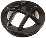 Hayward SP1026BLK Black Fixed Grate Insert Replacement for Hayward 1-1/2-Inch MIP Inlet Fitting [並行輸