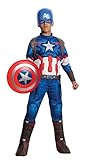 Costume Avengers 2 Age of Ultron Child's Deluxe Captain America Costume, Large