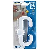 Cabinet Slide Locks - 2 Pack by Safety First [並行輸入品]