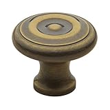 Baldwin 4655050 Colonialキャビネットノブでアンティーク真鍮