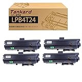 【Amazon.co.jp限定】 エプソン用 LPB4T24 「4本セット ブラック 」 互換トナーカートリッジ 対応機種：LP-S380DN / LP-S280DN / LP-S180DN / LP-S180D【Tankard】