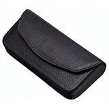 収納家具 メガネケース　マジックテープ式　鼻あて付　エンジ