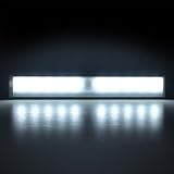 VANKERポータブルstick-on PIRモーションセンサーLEDナイトライトクローゼットランプ磁気ストリップクールホワイト