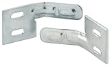 新しいLife製品9 – 1138二つ折りドアサーフェスAligner、スチール、( Pack of 2 )