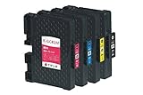 GC41 顔料 4色セット(GC41K×1 GC41C×1 GC41M×1 GC41Y×1) リコープリンター用 互換インク 残量検知機能付 (GC41 GC41H IPSiO SG 2010L SG 2100 IPSiO SG 2200 SG 3100 SG 3100SF SG 3120BSF SG 3120SF SG 3200)